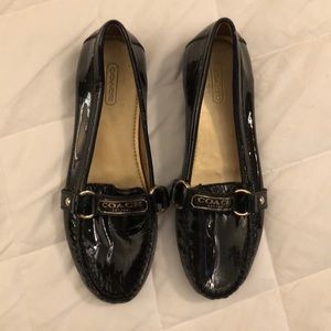 Patent Leather COACH loafers